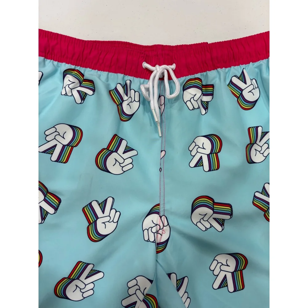 Men’s shorts, swim trunks, Pride, NWT, Large